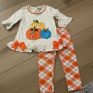 🍂🎃Little girls Fall outfit!🎃🍂